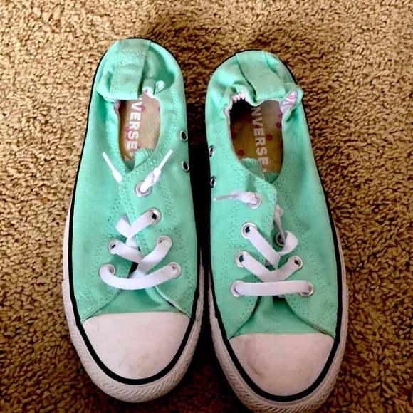 Converse Shoes - Womens Turquoise Converse